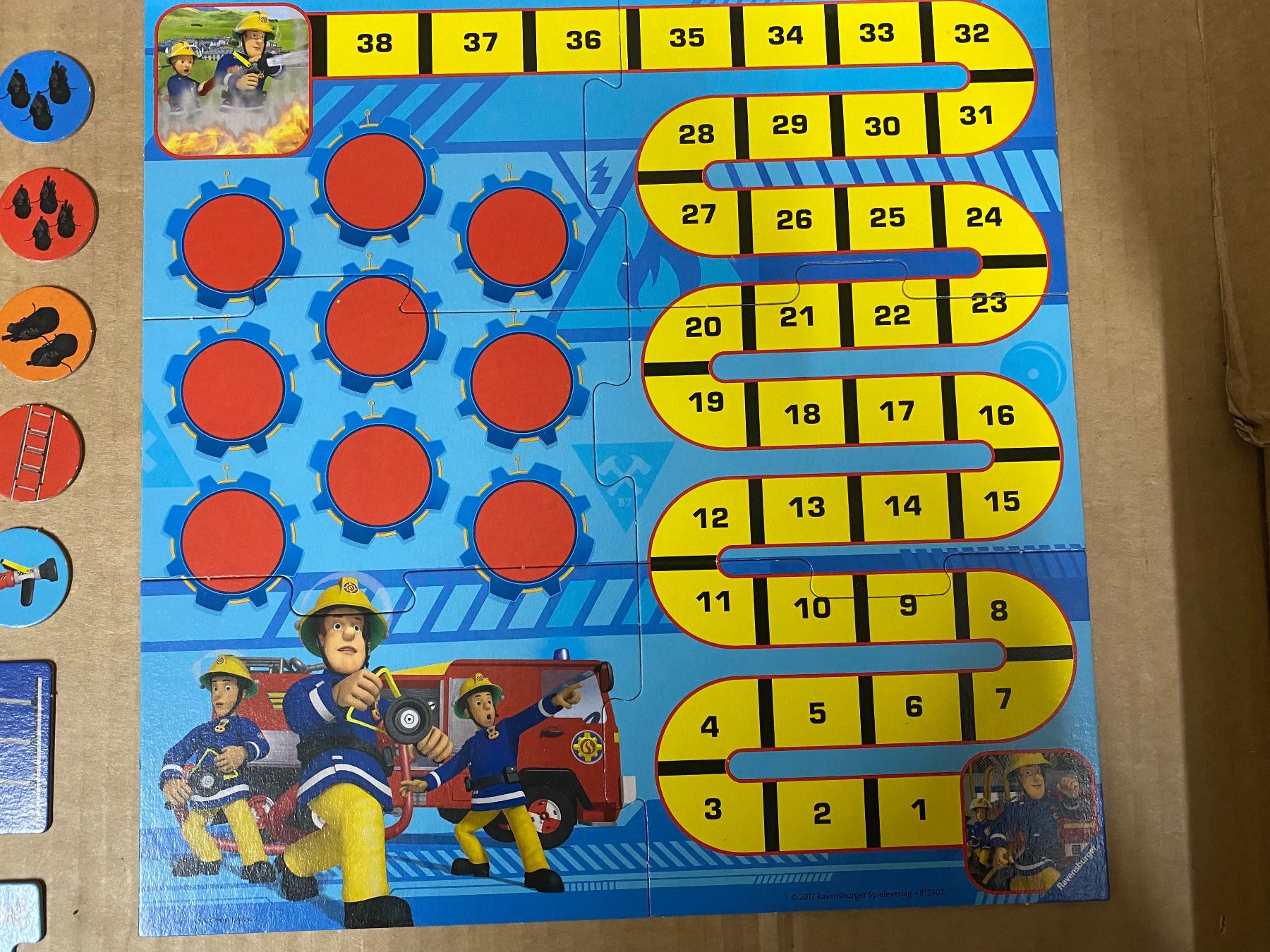 Ravensburger Giochi: Ravensburger Mitbringspiele Einsatz für Feuerwehrmann Sam – Usato da Eschlikon TG venduto da RamonaSt 2