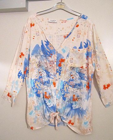 LISA CAMPIONE ITALY tolle Bluse M/L sehr luftig/leicht