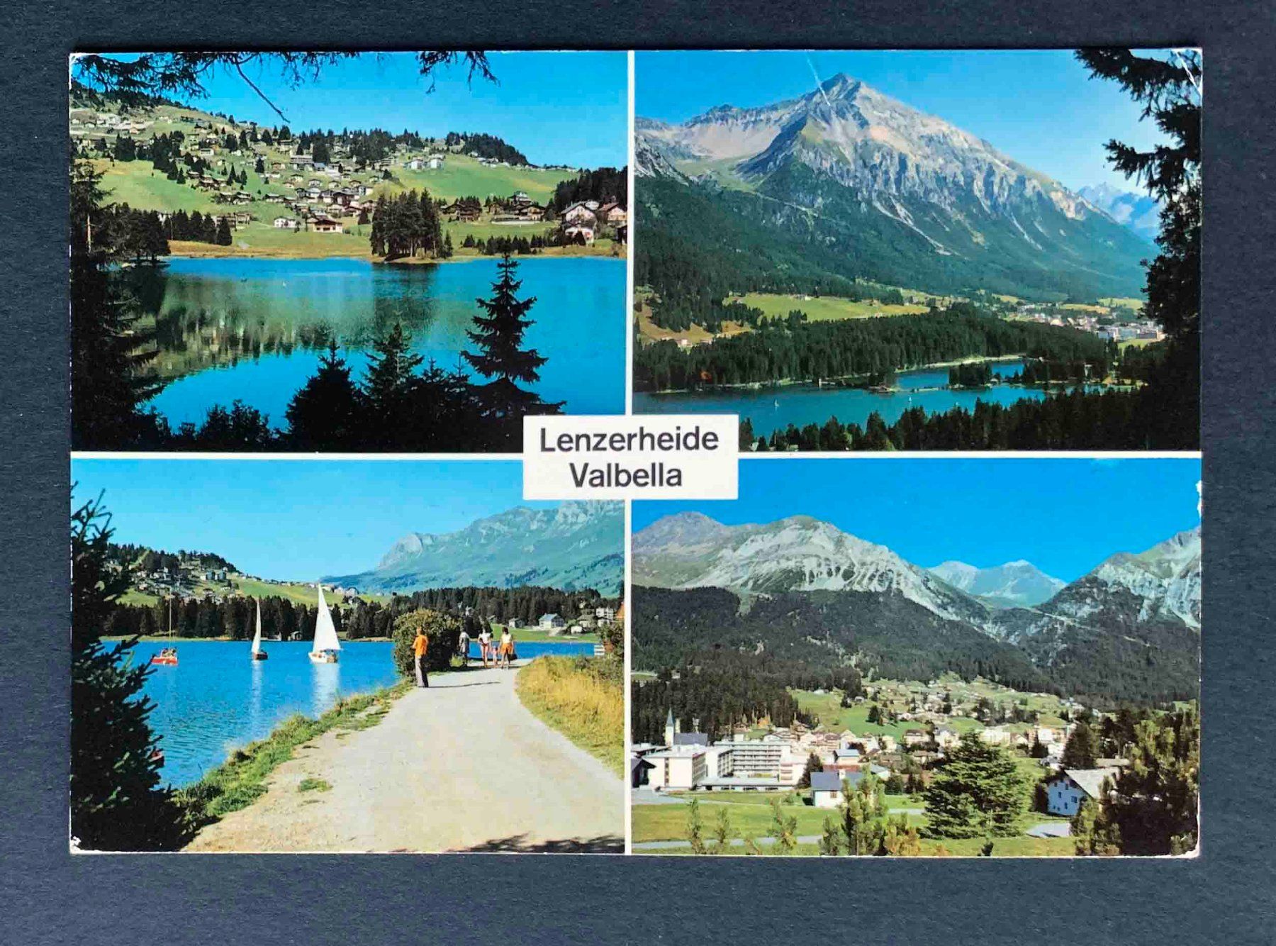 Ansichtskarten: AK Lenzerheide Valbella – Gebraucht aus Goldau von artelier1