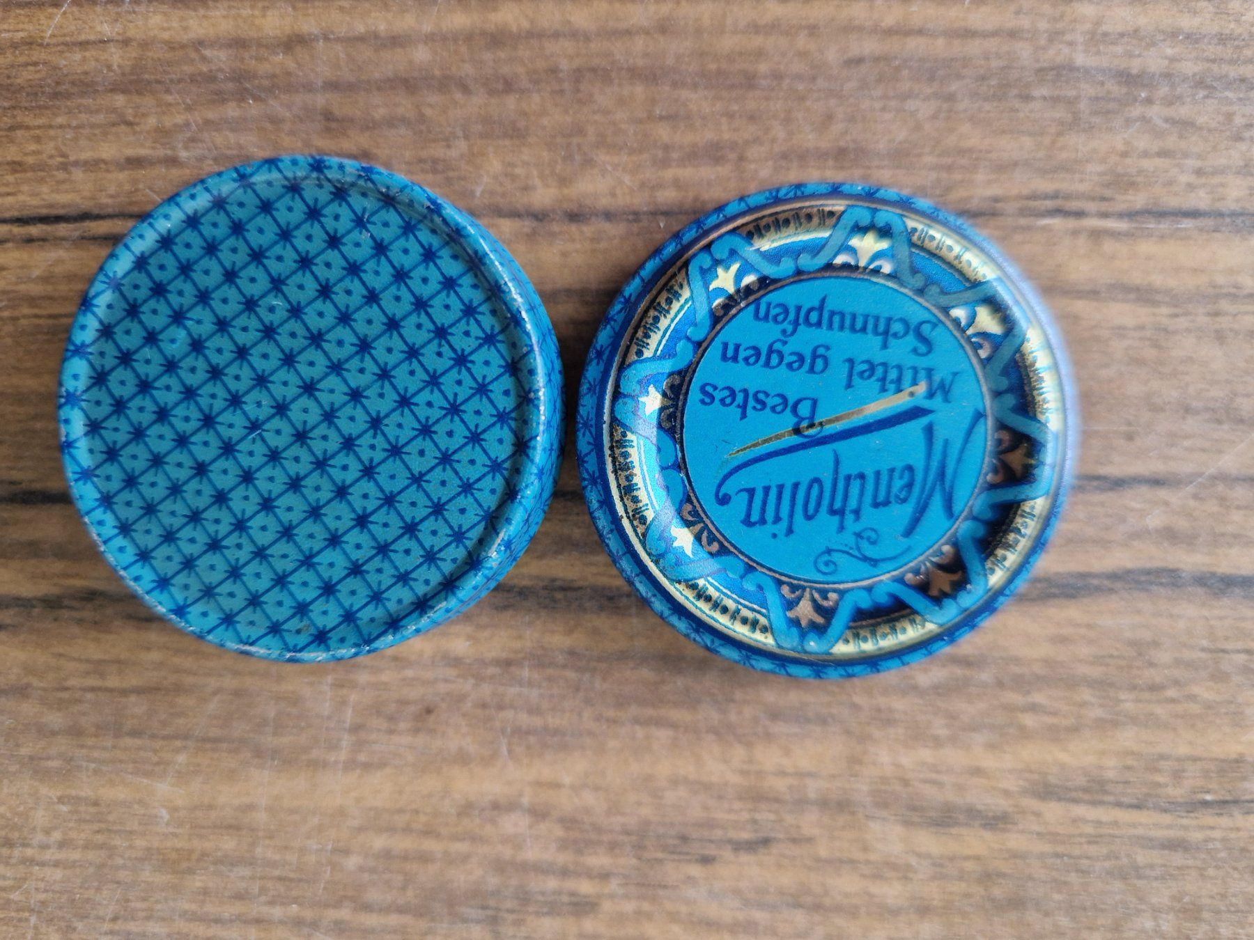 Dosen: Antike Blechdose Mentholin Schnpfenmittel – Gebraucht aus Mörschwil von antiksalon 5