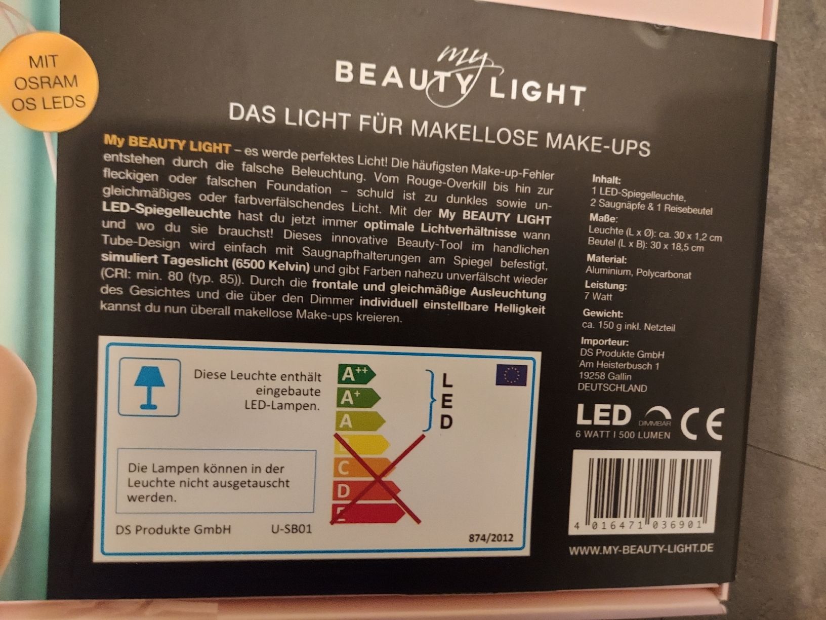 Gesichtspflege: my beauty light NEU – Neu und originalverpackt aus Altishofen von tammy05 2