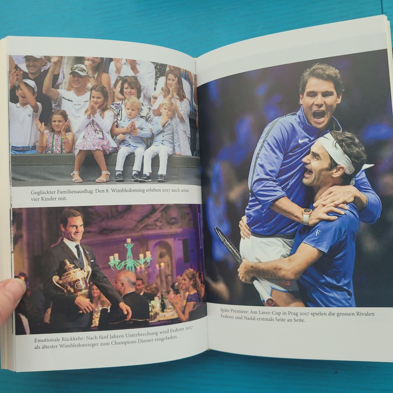 Libri: Roger Federer - Die Biografie/ Biographie – Nuovo (secondo la descrizione) da SCHÜBELBACH venduto da CoKaHa 7
