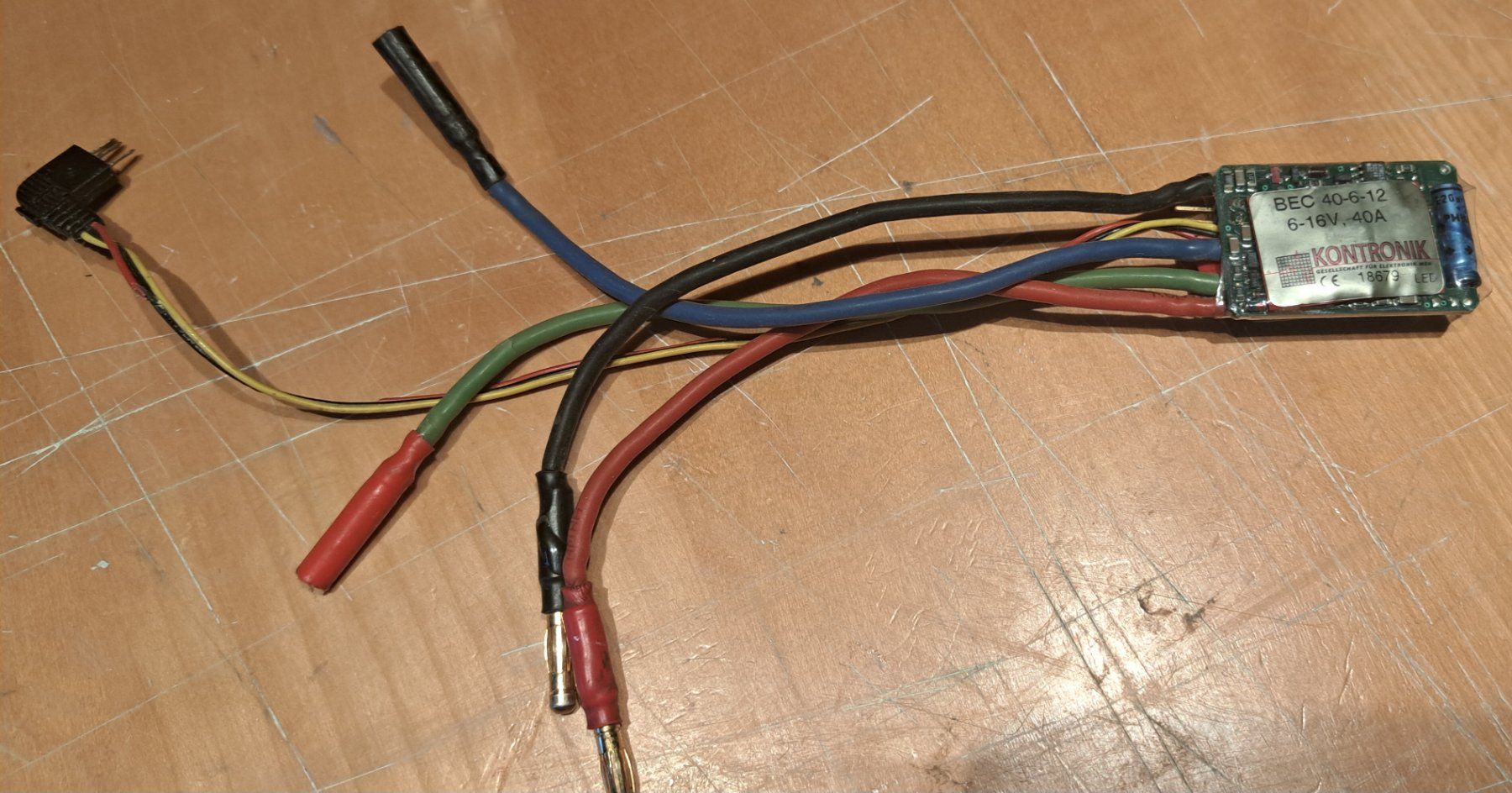 Modellismo RC: Regler Kontronik 40A – Usato da Weiningen TG venduto da Sagitta01 1