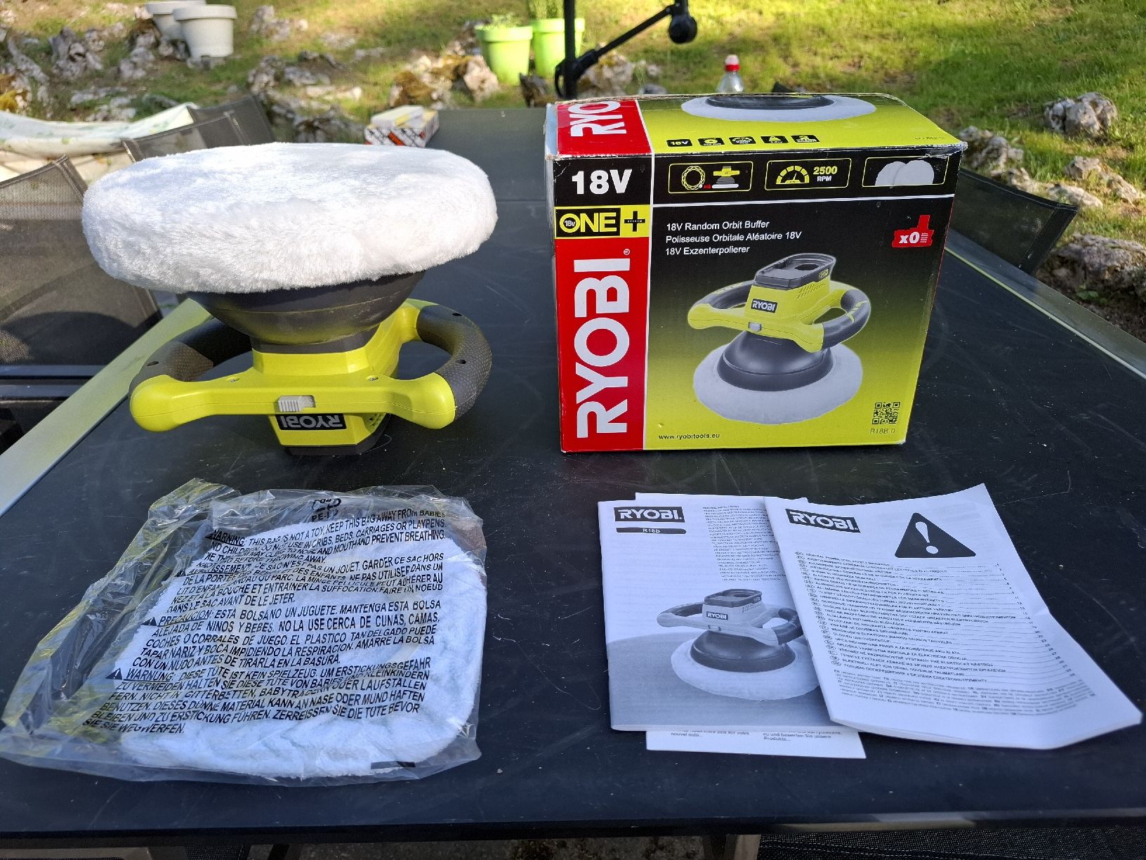 Ryobi Tutti gli attrezzi: Polisseuse Ryobi ONE+ 18V R18B-0  – Usato da Le Locle venduto da Maria.222 1