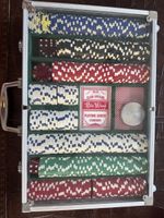 Set de jetons de poker mallette jeu complet