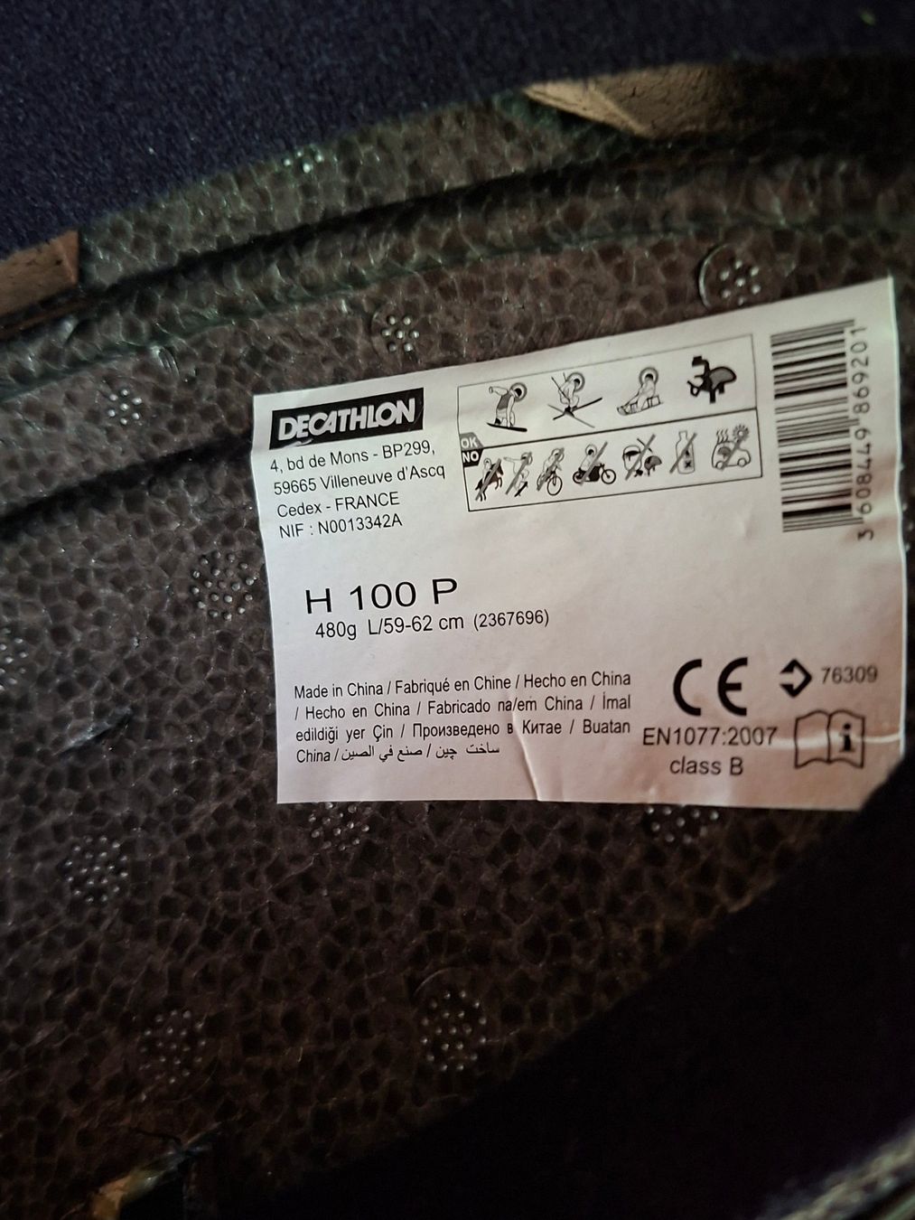 Decathlon Helme: Skihelm "Wedze" H 100 P, Grösse L – Gebraucht aus St.Niklausen LU von Wirdbereitsverwendet 3