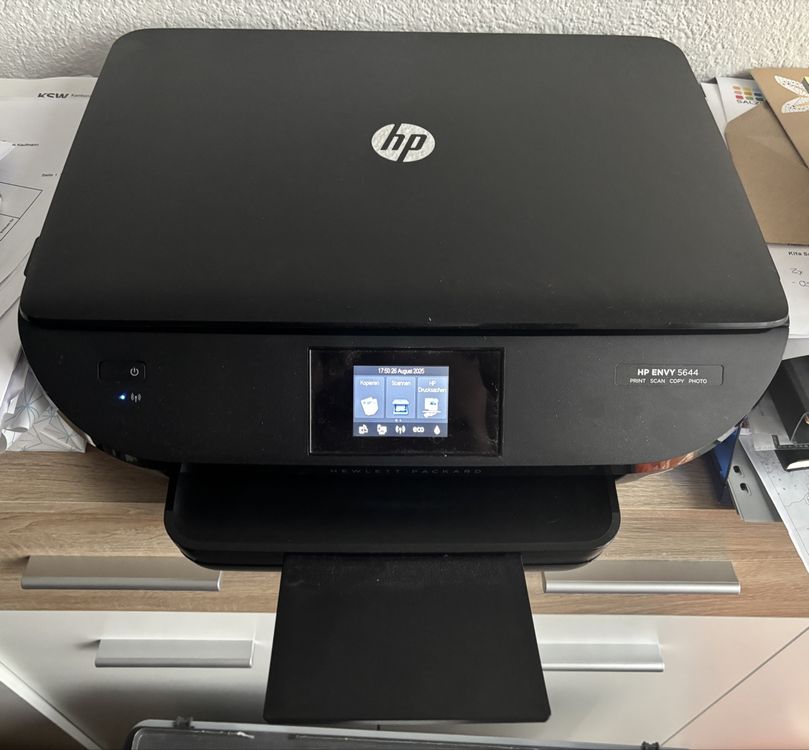 HP Envy 5644 Drucker - Top Zustand + Volle Tintenpatronen (Gebraucht ...