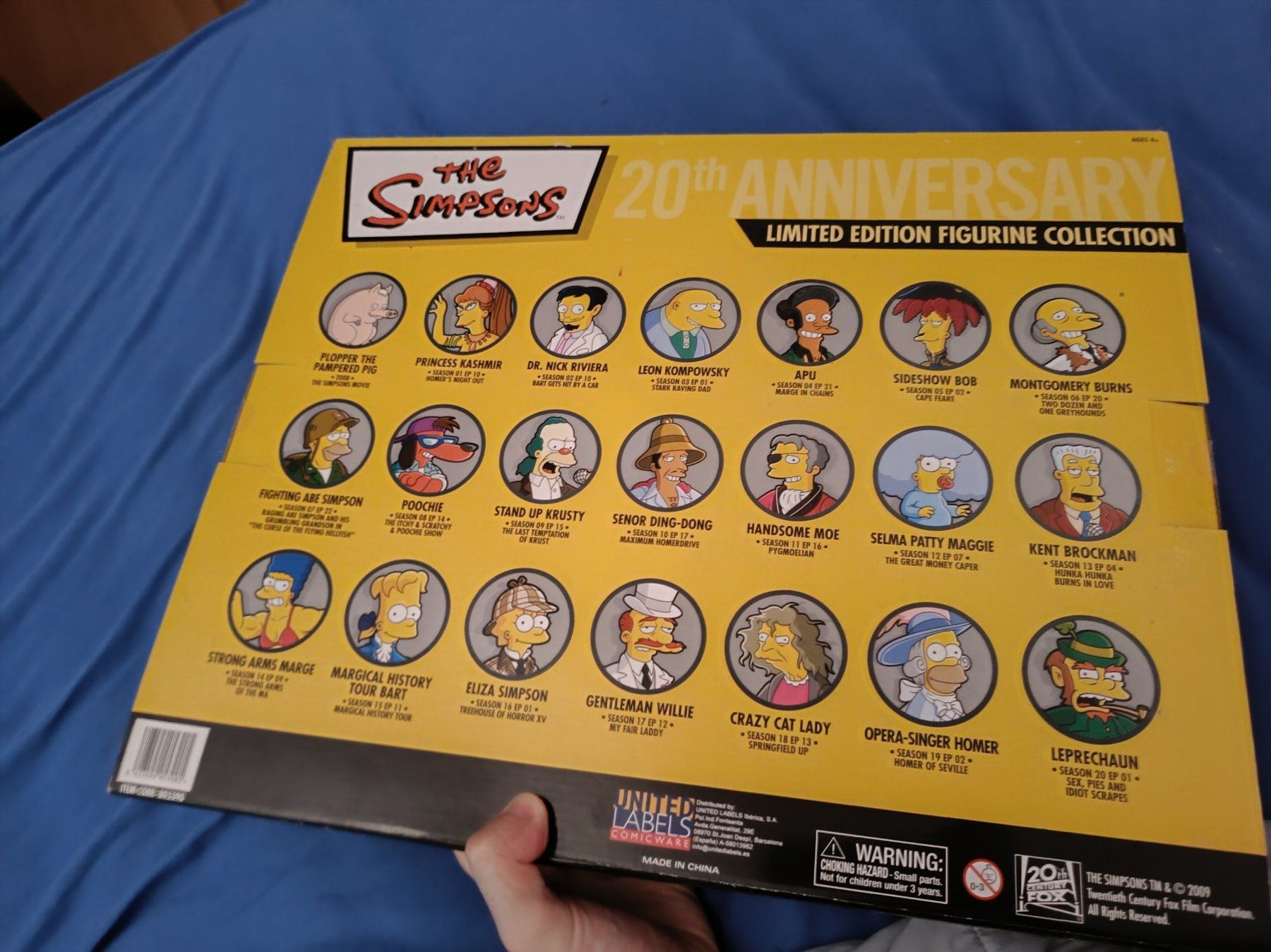 Statuette: Simpsons 20th Anniversary Limited Edition figurineCollection – Nuovo e nell'imballaggio originale da Oberwil venduto da Oberwil_Brodi 1