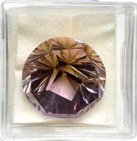 Amétrine ronde 20.58 ct - CERTIFICAT 620.- Fr