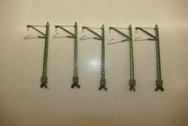 Märklin H0: 5xBrückenmast