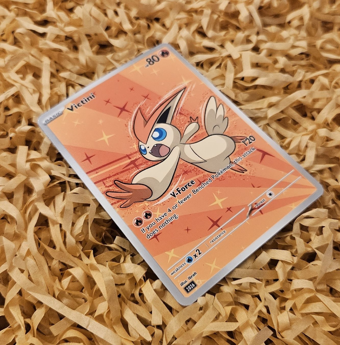 Pokémon Carte collezionabili: Victini custom card  – Nuovo (secondo la descrizione) da Yverdon-les-Bains venduto da sen_dh25 2