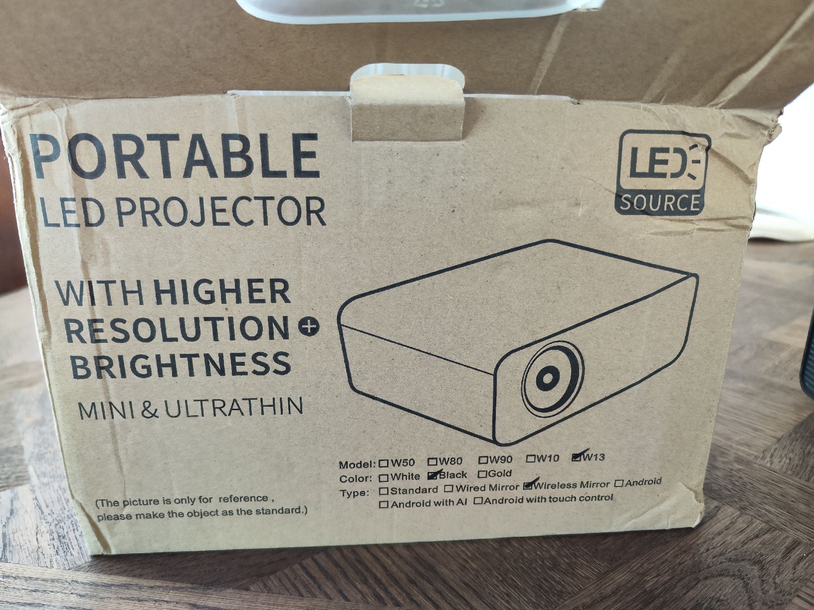 Videoprojektoren: Projecteur LED Portable avec télécommande – Neu und originalverpackt aus Wiesendangen von bur_p99y 5