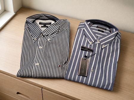 Doppelt sparen: 2 neue Markenhemden Herren Gr. S