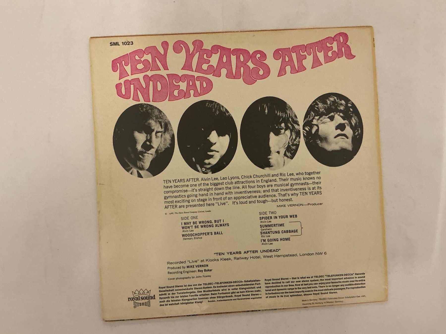 Dischi in vinile: Ten Years After LP -Undead – Usato da Winterthur venduto da Tumko-Vinyl 1