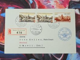 CL31 Enveloppe + Timbre Suisse 1943