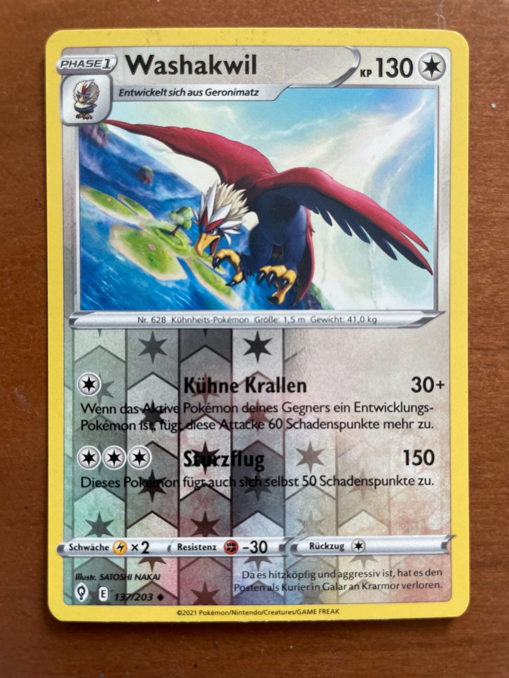 Pokémon Carte collezionabili: Pokemon Washakwil Reverse (Versand gratis) – Nuovo (secondo la descrizione) da Chur venduto da Angerson