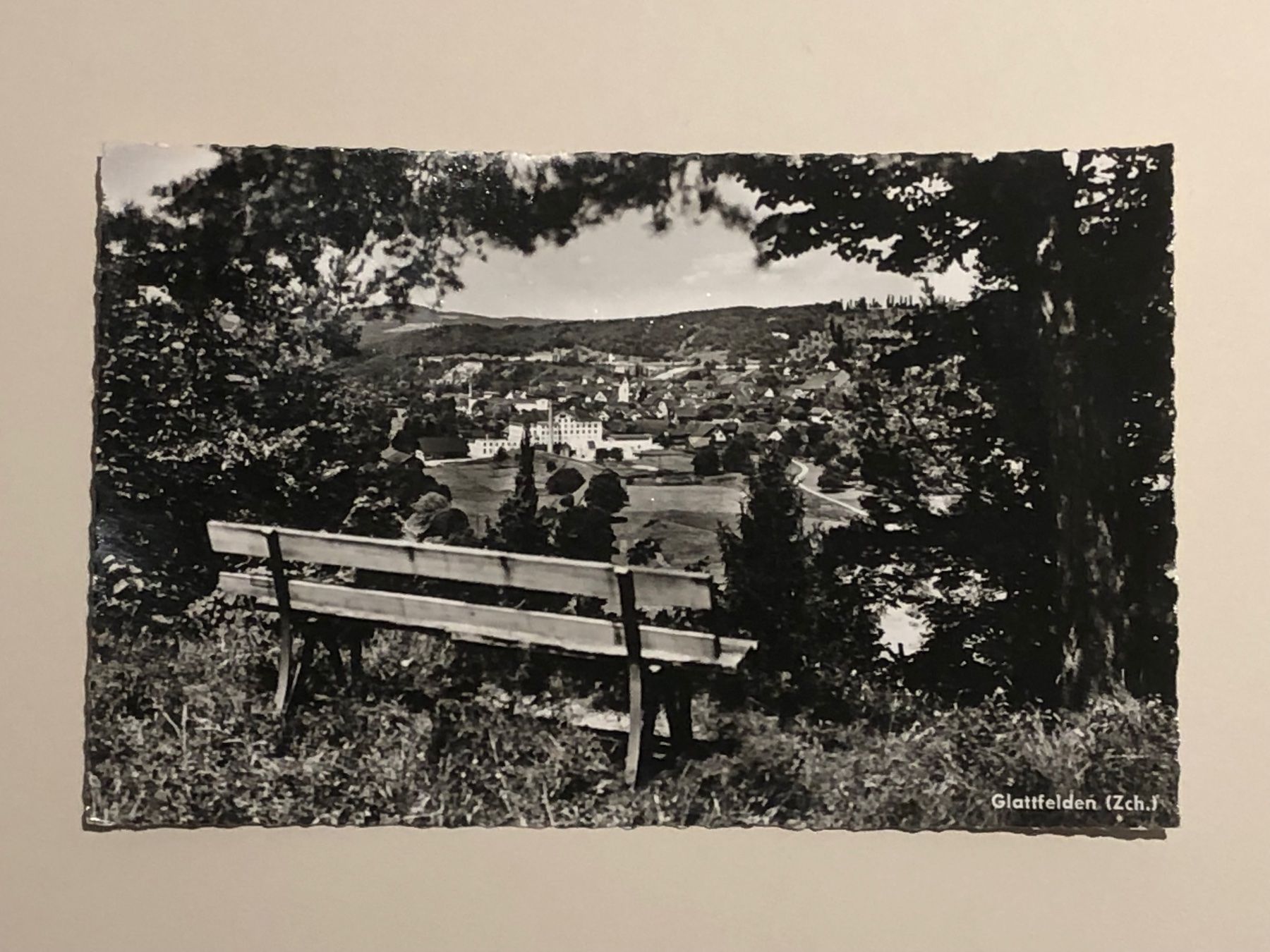 Cartoline postali: uralte Ansichtskarte GLATTFELDEN ZH – Usato da Lufingen venduto da Rac0