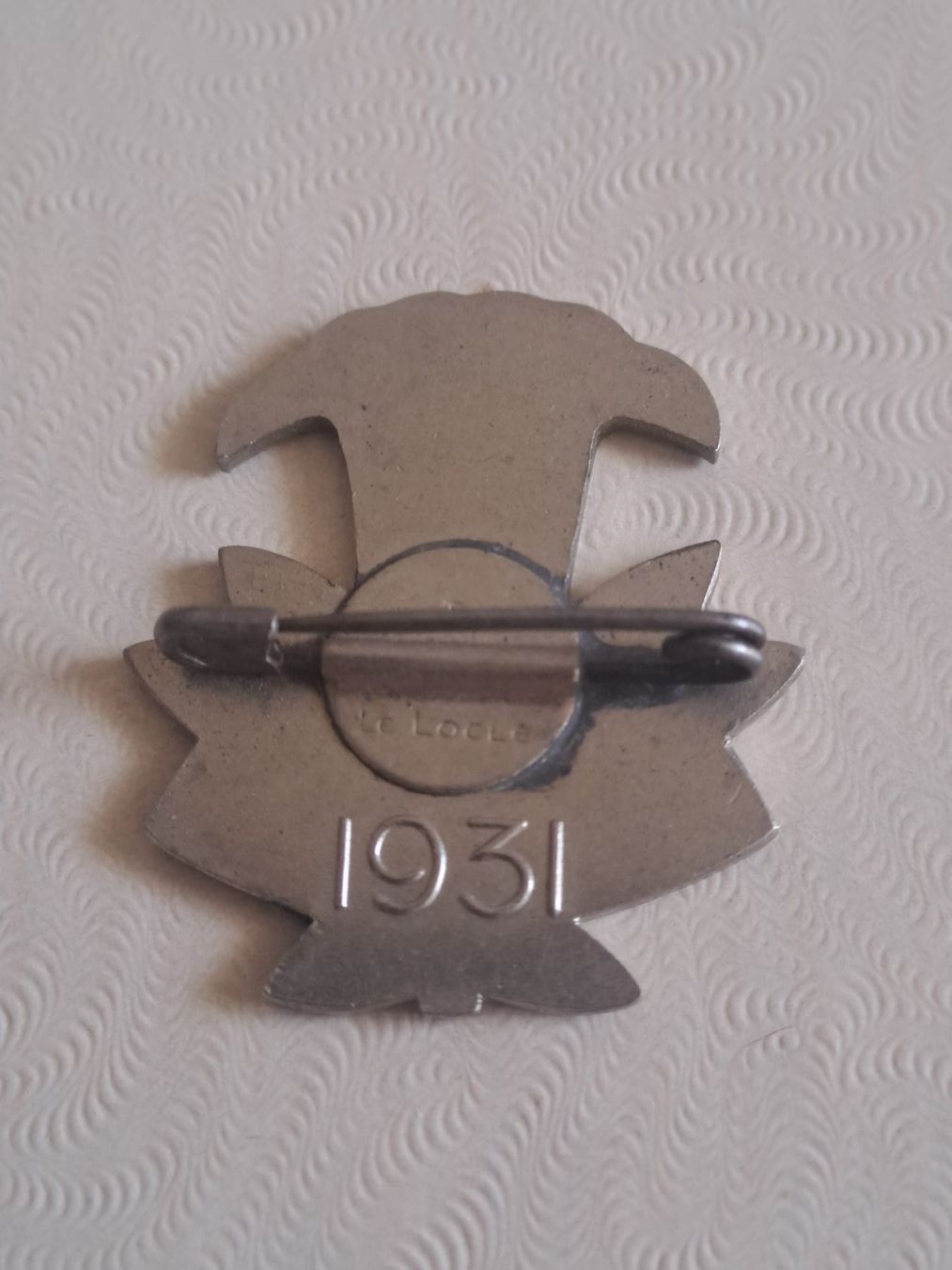 Broschen & Nadeln: BROCHE KANDERSTEG 1931 – Gebraucht aus LAUSANNE von KWEW 1