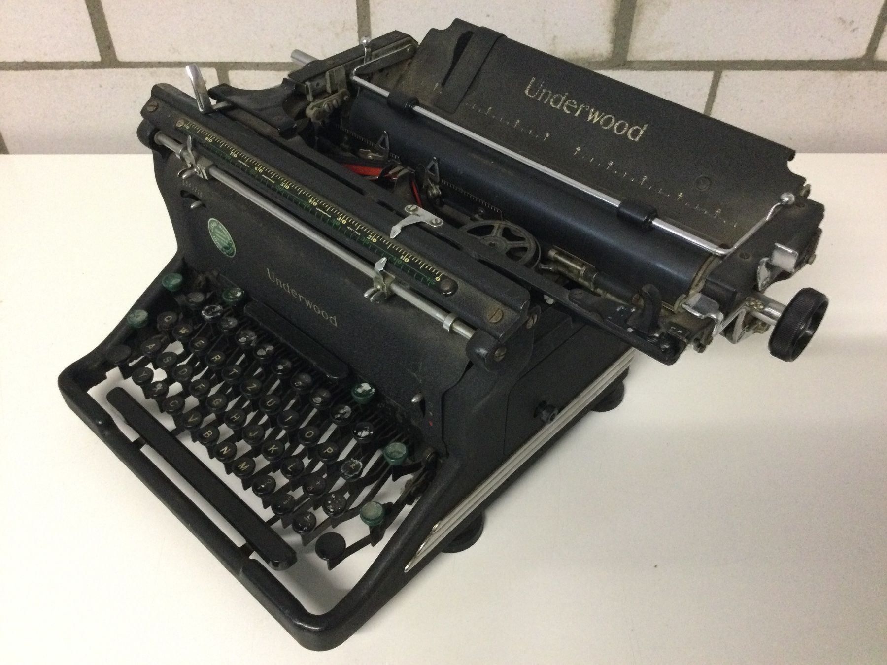 Underwood Machines à écrire: Antike Schreibmaschine Underwood – D'occasion à St. Gallen par paulhafner 4
