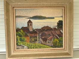 Otto Clénin original Gemälde