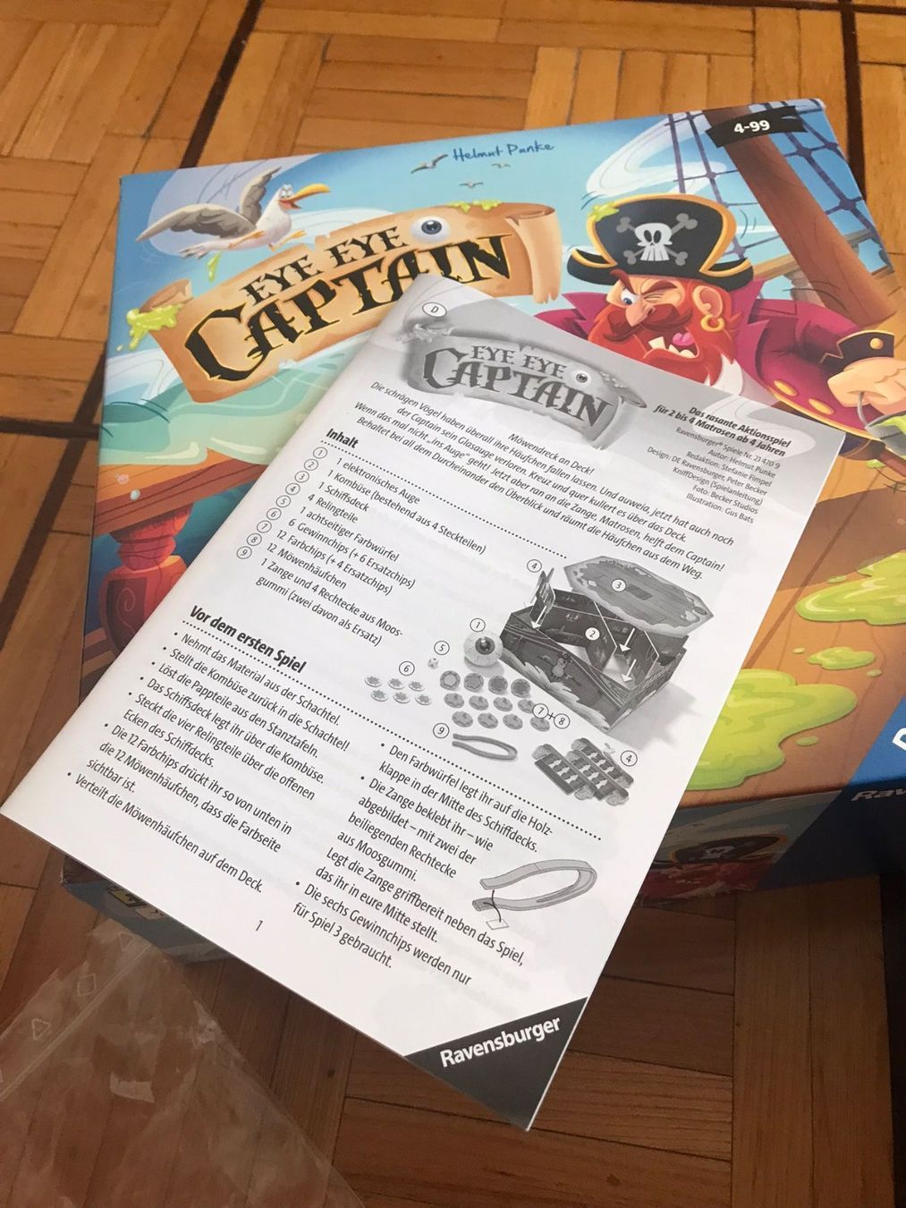 Ravensburger Giochi: Neu Ravensburger EYE EYE CAPTAIN Spiel – Nuovo (secondo la descrizione) da Vezia venduto da luce2011 1
