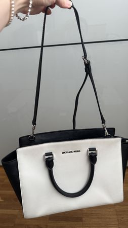 Michael Kors Tasche, schwarz/weiss, sehr guter Zustand! (56)