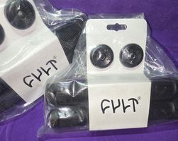 Cult Heaven's Gate Grips Schwarz – BMX Griffe Neu