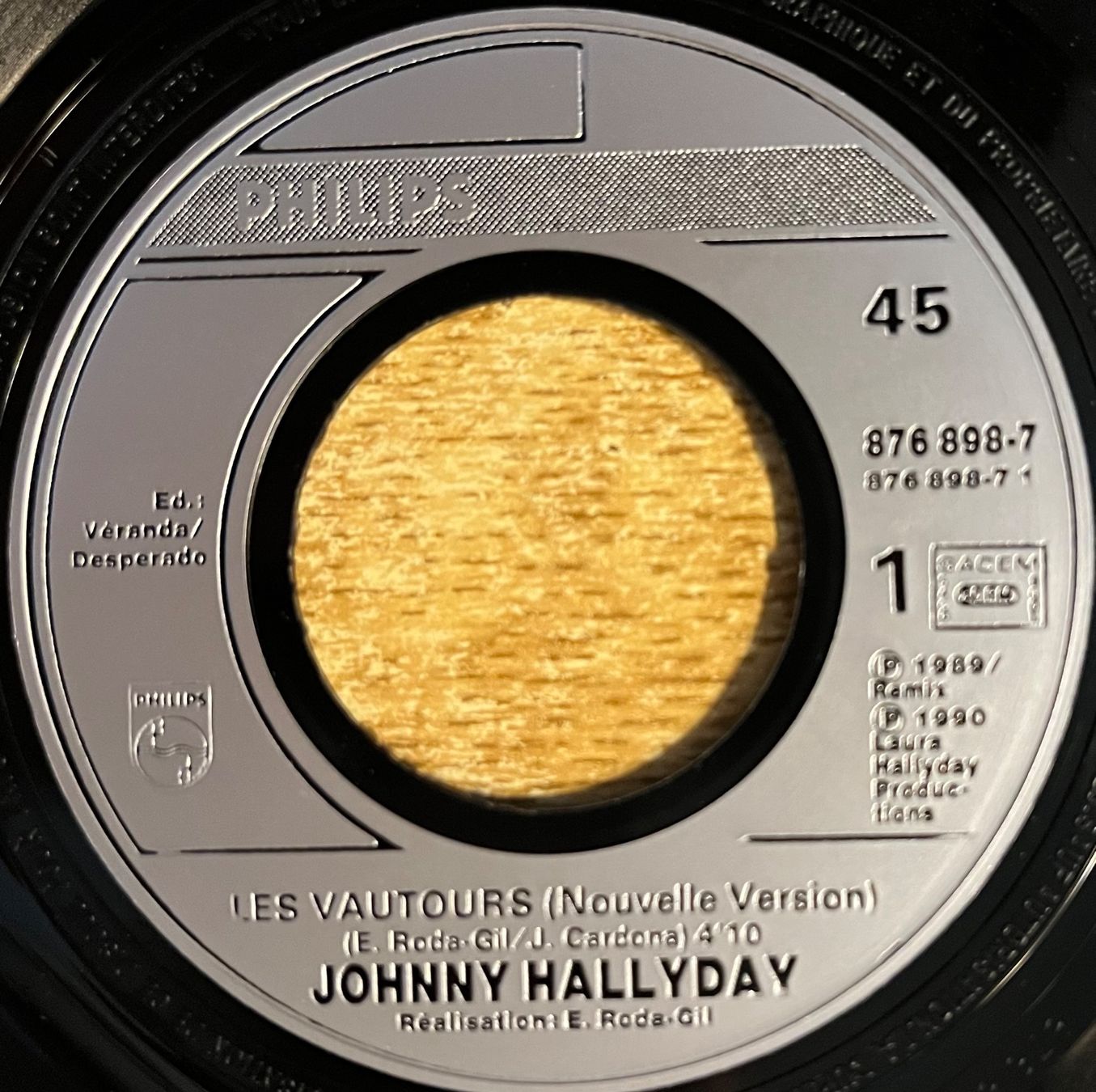 Schallplatten: JOHNNY HALLYDAY - LES VAUTOURS... – Gebraucht aus Bussigny von vinyl-pas-cher 2
