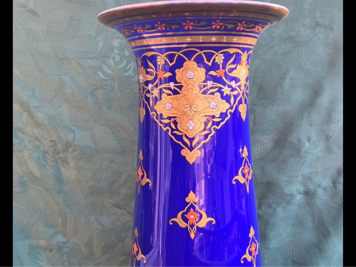 Vasen & Gefässe: Antik Vase Opalin um1880  – Gebraucht aus Zürich von Artnuvo 1