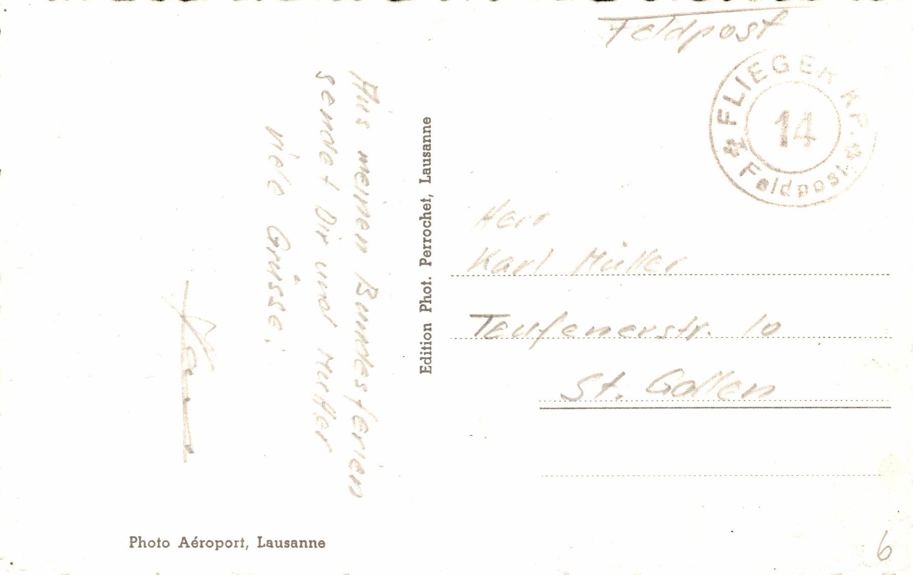 Cartoline postali: Sarnen. Vu d'avion – Usato da Bronschhofen venduto da Astore 1