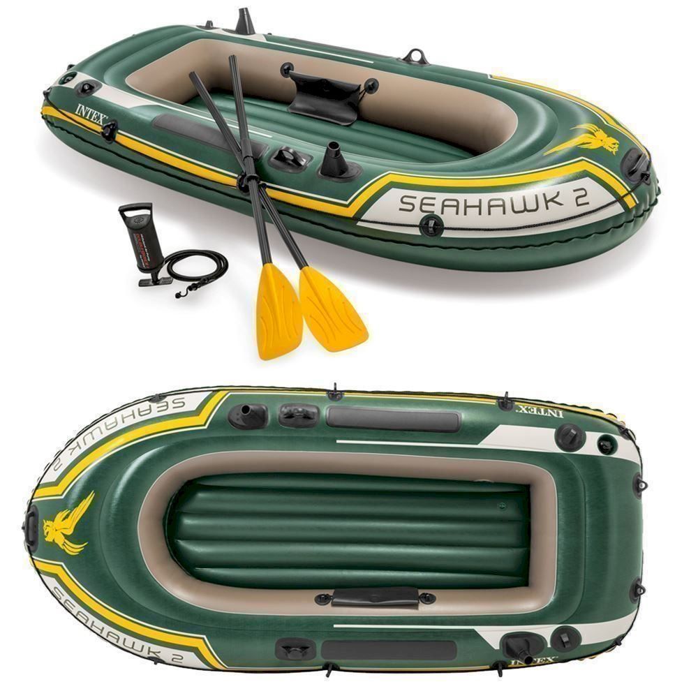 Gommoni, kayak & canoe: INTEX 68347NP Seahawk 2 Set – Nuovo e nell'imballaggio originale da Bottighofen venduto da zaap