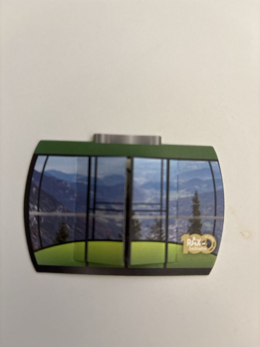 Tutti i francobolli: Rax Seilbahn Gondel Briefmarke Block 2026 – Usato da Zürich venduto da b.fabio 1