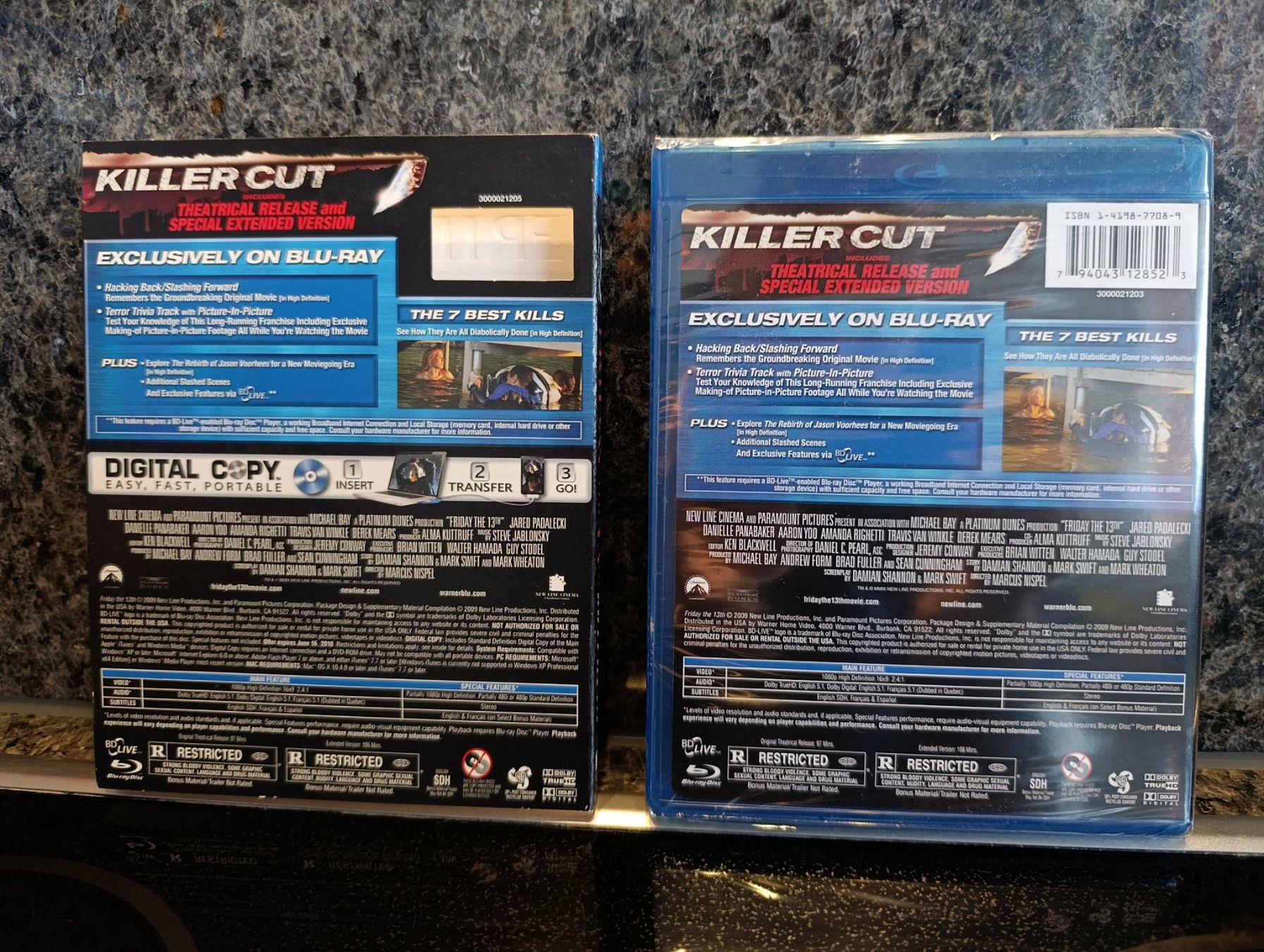 Tutti i DVDs: Friday the 13th: Killer Cut (Blu-ray, Special Edition) – Nuovo (secondo la descrizione) da Wil SG venduto da Donaldus 1
