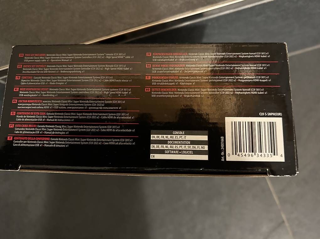 Nintendo Console: Super Nintendo Classic Mini (Neu!) – Nuovo e nell'imballaggio originale da Häggenschwil venduto da laesskerc 3