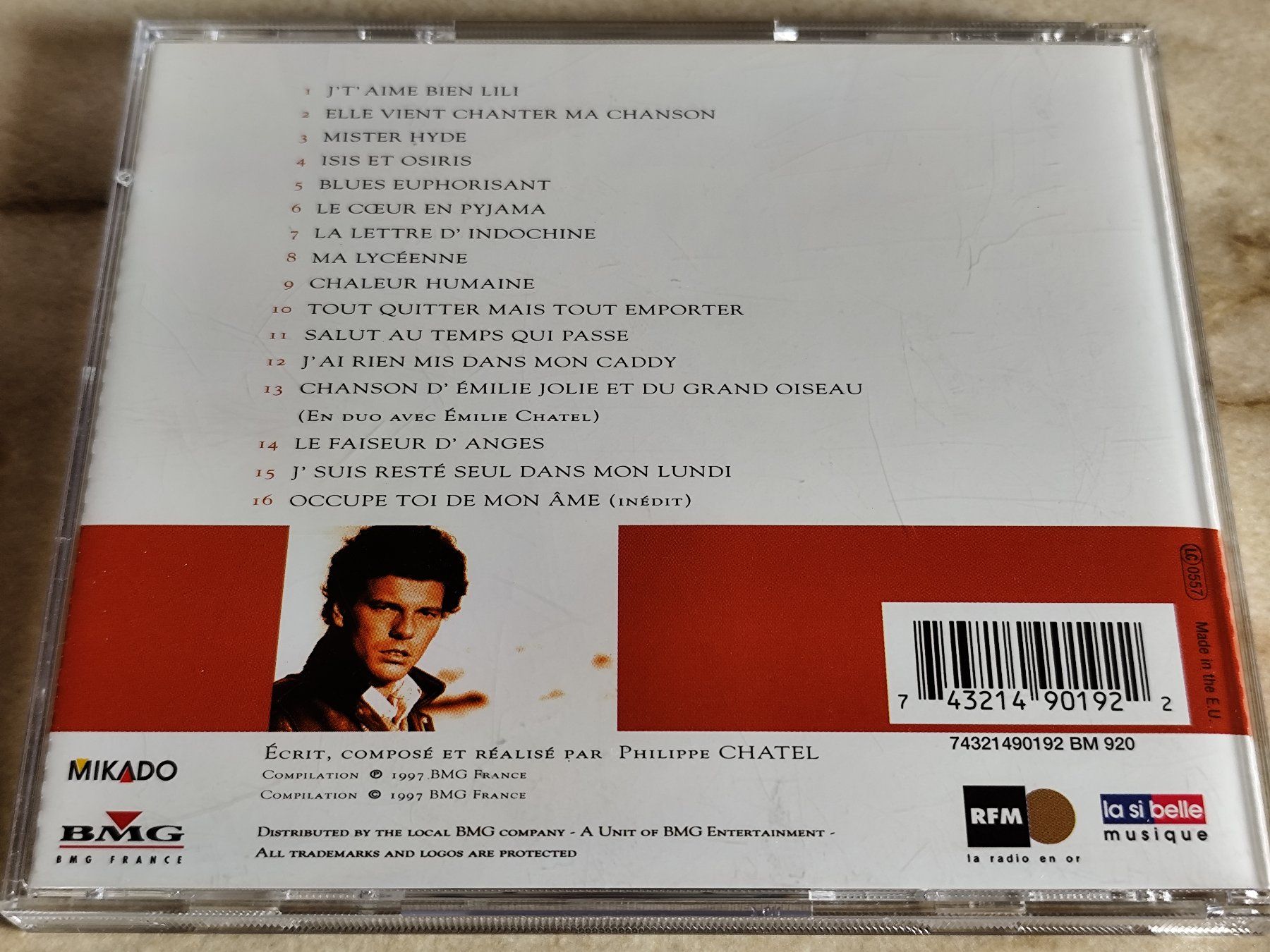CDs: PHILIPPE CHATEL - J' T'AIME BIEN LILI - Compilation 1997 BMG – Neuf (Voir description) à Ermenswil par easyric 2