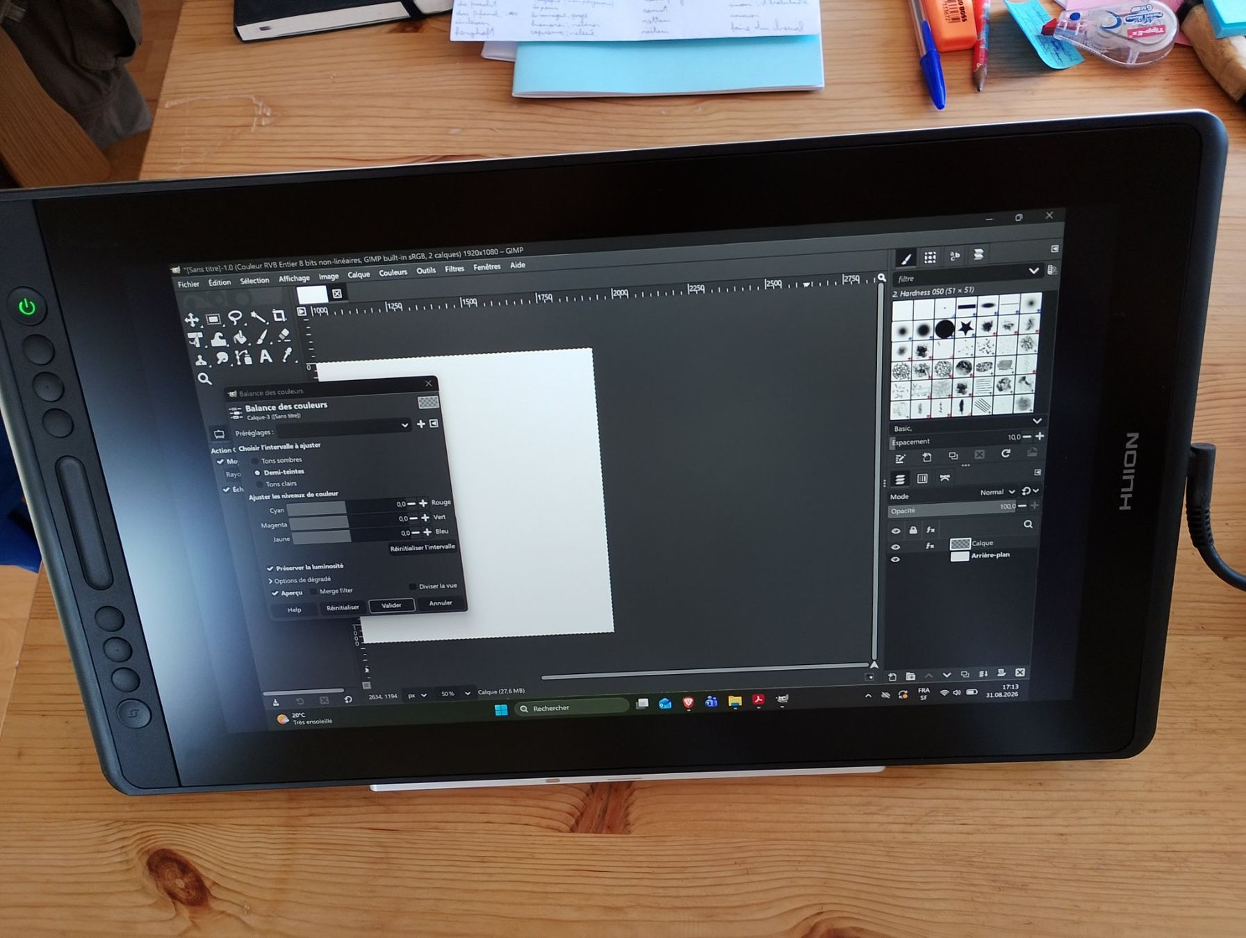 Huion Tablet PC: Huion Kamvas Pro 16 tablette graphique – Gebraucht aus Sierre von le_marcheur 1