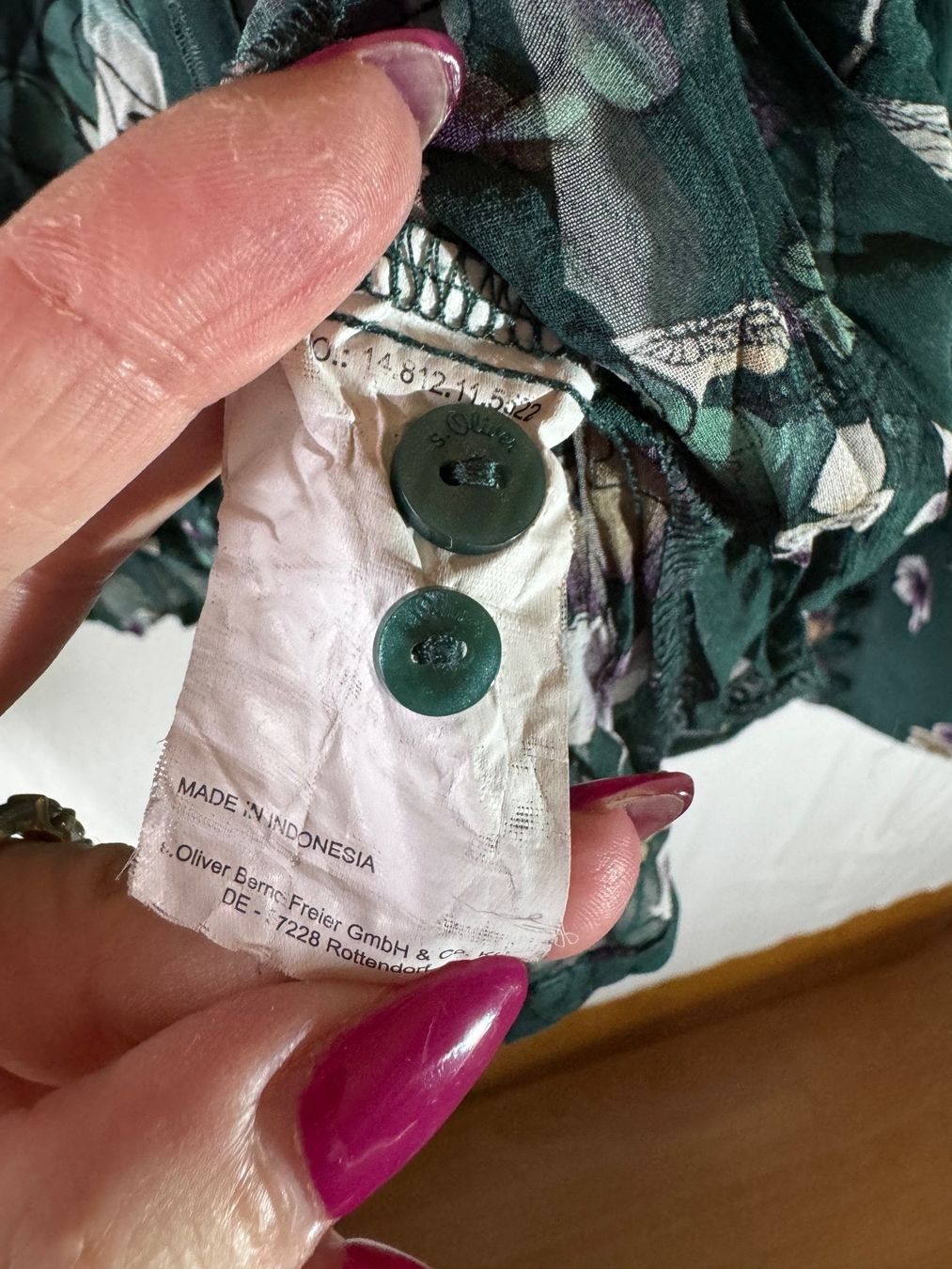S.Oliver Blusen: Sehr schöne Bluse von S. Oliver Gr. 40 – Gebraucht aus Grosswangen von second_hand_dress 4