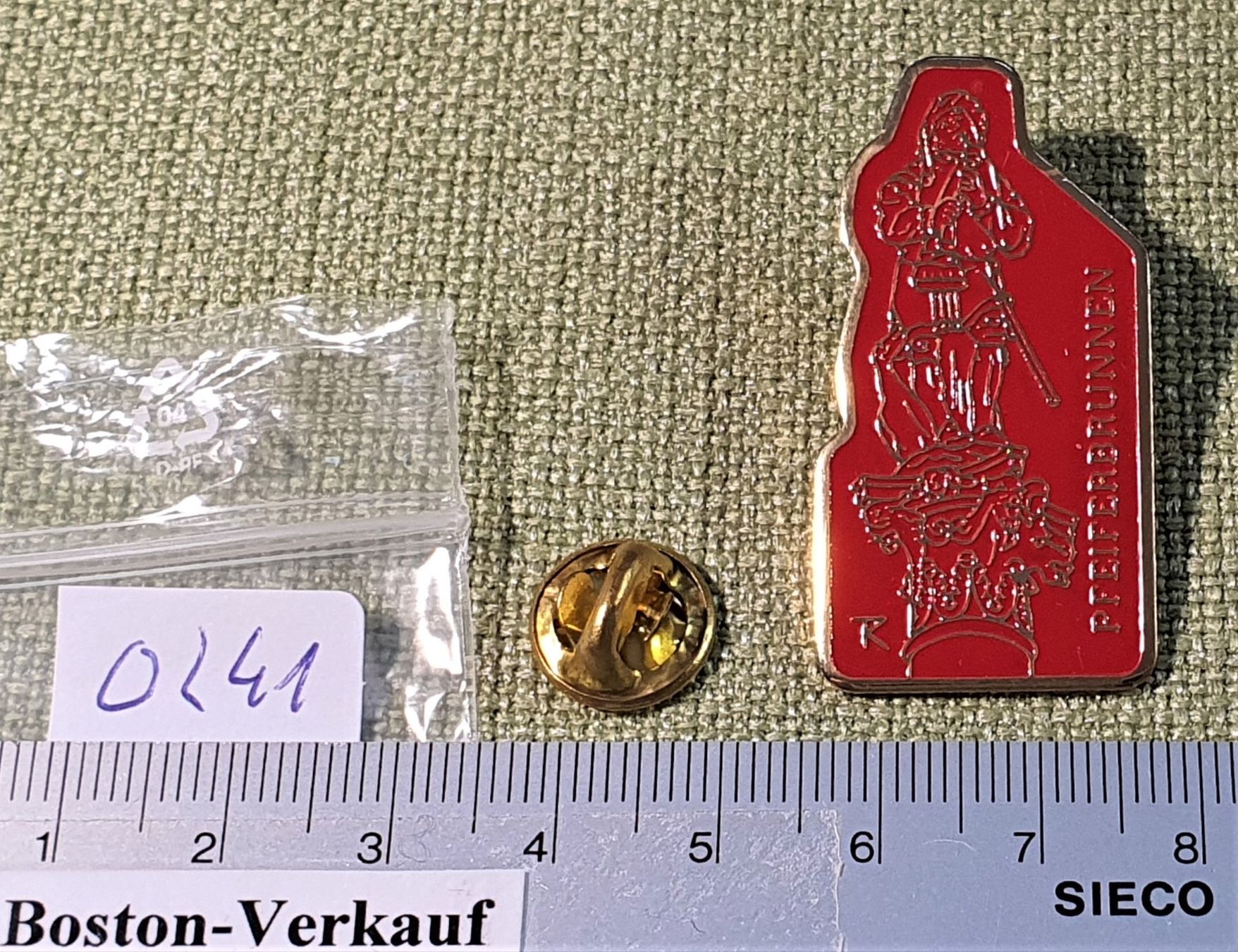 Placchette & Badge: O241 - Pin Bern Pfeiferbrunnen – Usato da Reinach BL venduto da Boston-Verkauf 2