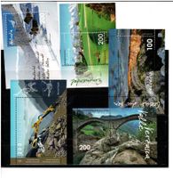 5 kleine Blocks Berge montagnes **
