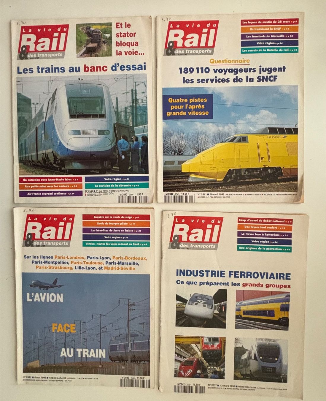 Riviste & Magazine: Lot de 10 magazines ferroviaire – Usato da Neuchâtel venduto da gefdeneuch 1