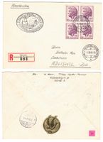 Lettre R. de Zürich BPA A365 pour Adliswil le 7.IV.46