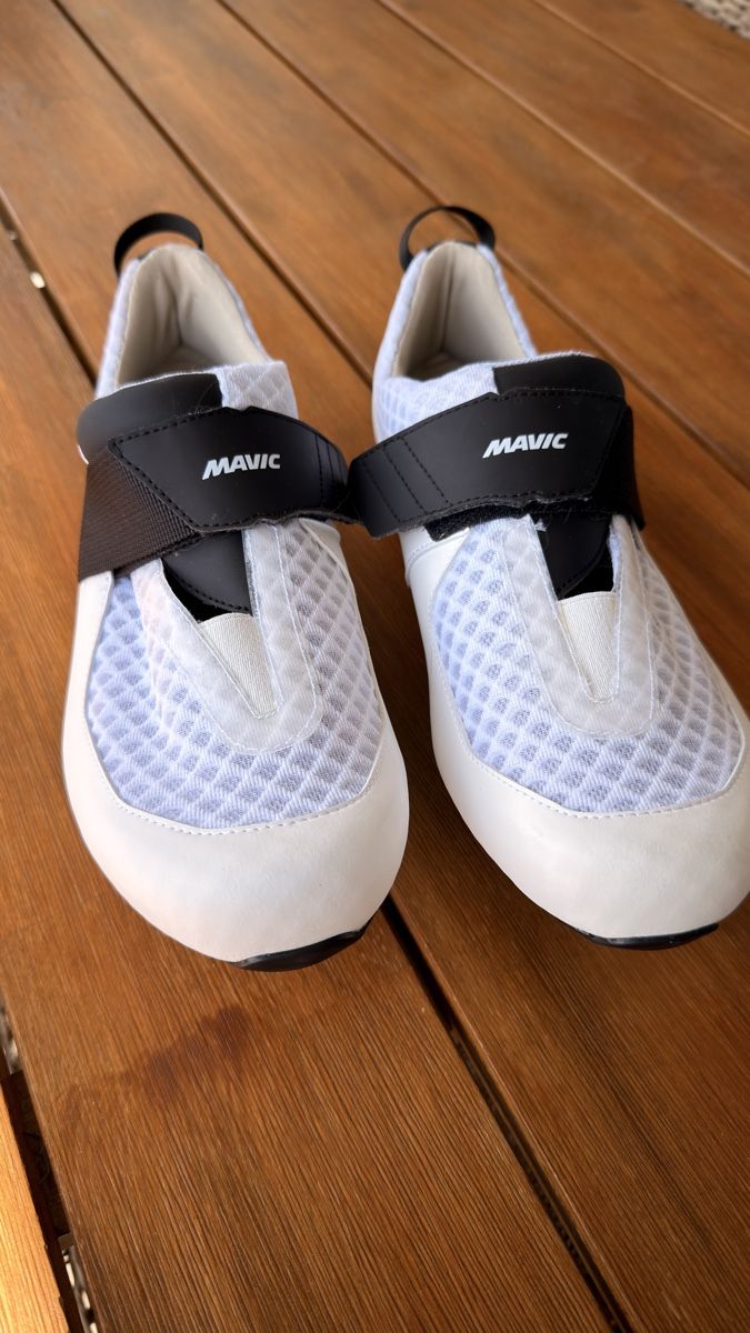 Mavic Scarpe da uomo: Chaussures vélo Mavic Cosmic Elite Tri - Taille 44.5 – Nuovo (secondo la descrizione) da Neuchâtel venduto da maximegambarini 1