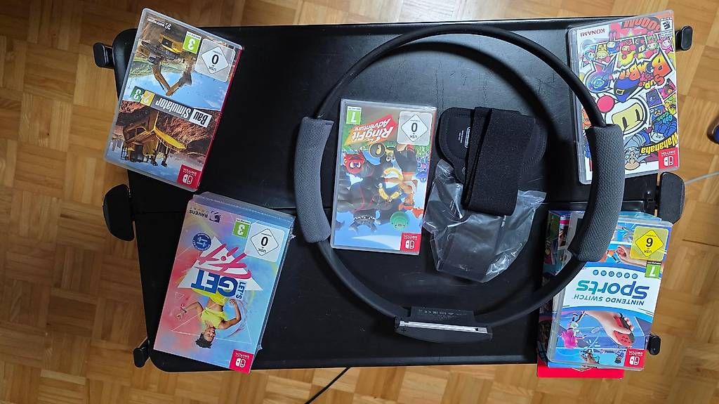 Nintendo Console: Nintendo Switch mit Zubehör – Nuovo (secondo la descrizione) da Steinach venduto da Feuerwehr7 1