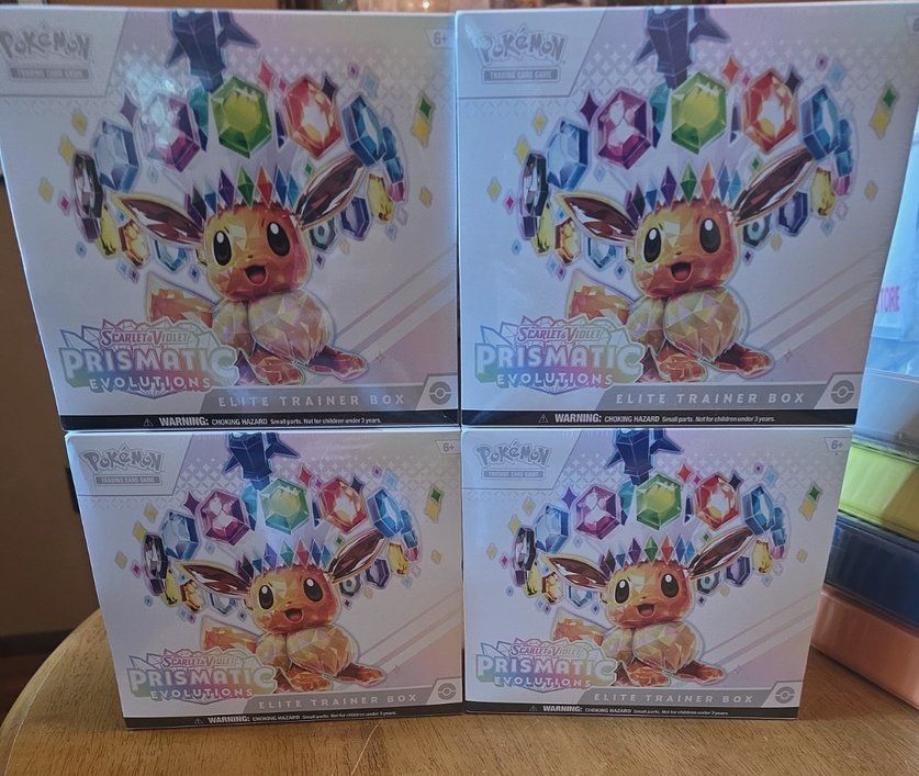 Pokémon Cartes à collectionner: Prismatic Evolutions Elite Trainer Box EN – Neuf (Voir description) à Tegerfelden par gar_p2kl 1