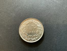 1961 EINFRÄNKLER SILBER VORZÜGLICH ++