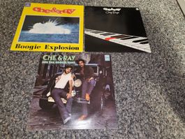 Che and Ray 3xBoogie Woogie Schallplatten, Lp's aus CH