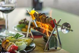 Tischgrill / Mini Grill mit Spiessli - Sommer-Spass pur!