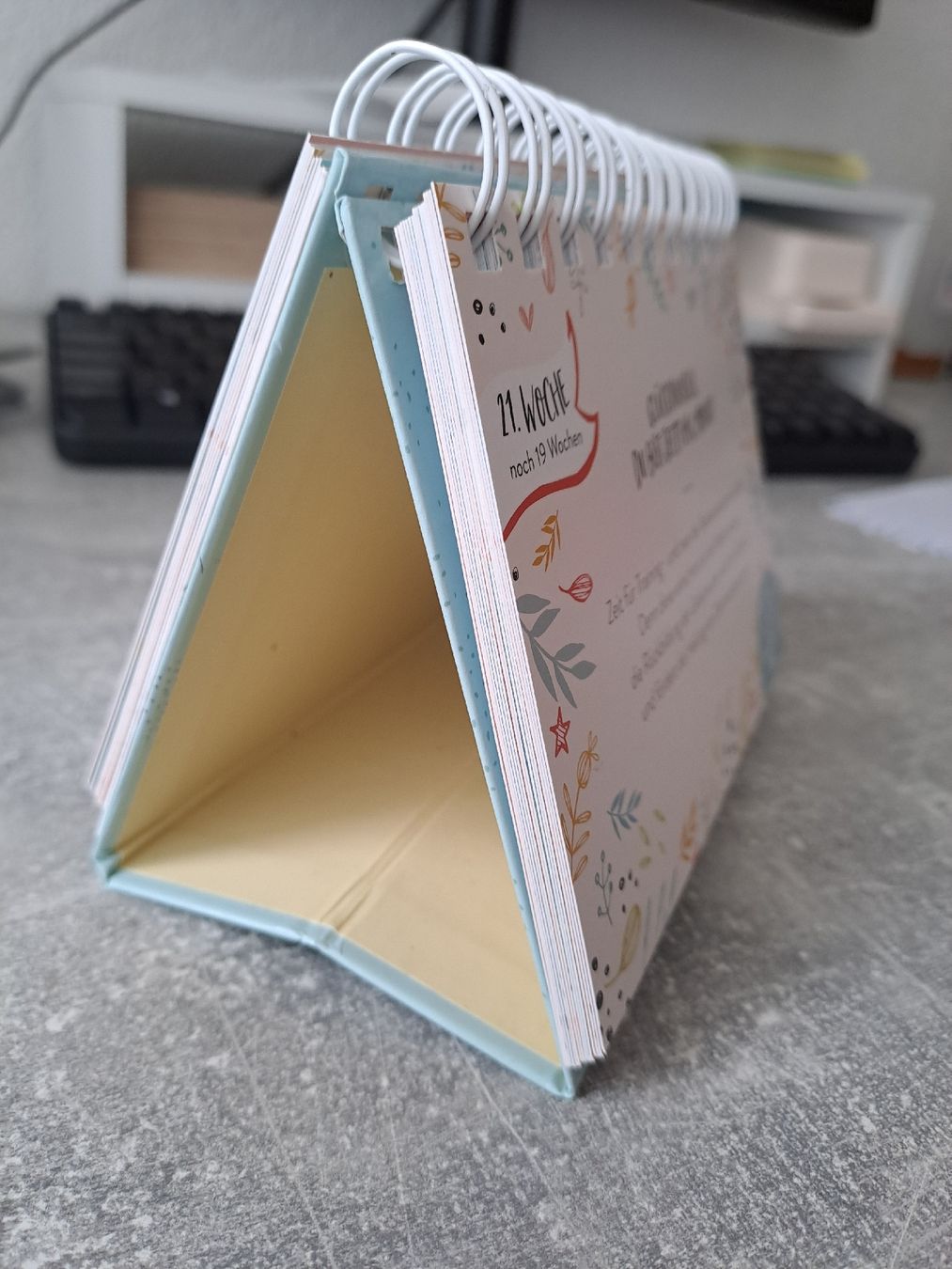 Calendari: Schwangerschafts-Countdown Kalender "Ein kleines Wunder" – Nuovo (secondo la descrizione) da Münchenbuchsee venduto da Babsique 3