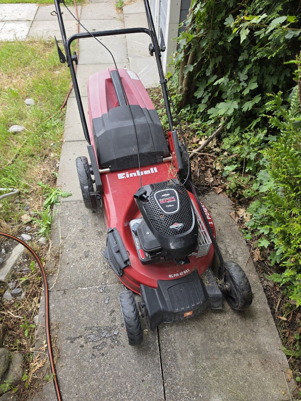 Einhell Rasenmäher: ​DEFEKT Einhell Rasenmäher RG-PM 48 B&S – Defekt aus Näfels von NanoMCF