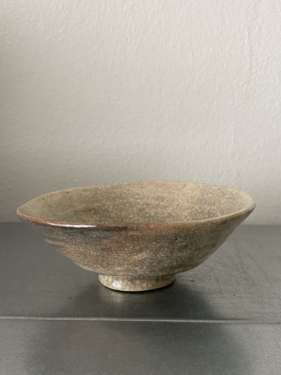 Ciotole: Old Rakuware Japanese chawan tea bowl – Usato da Basel venduto da Amechan. 5